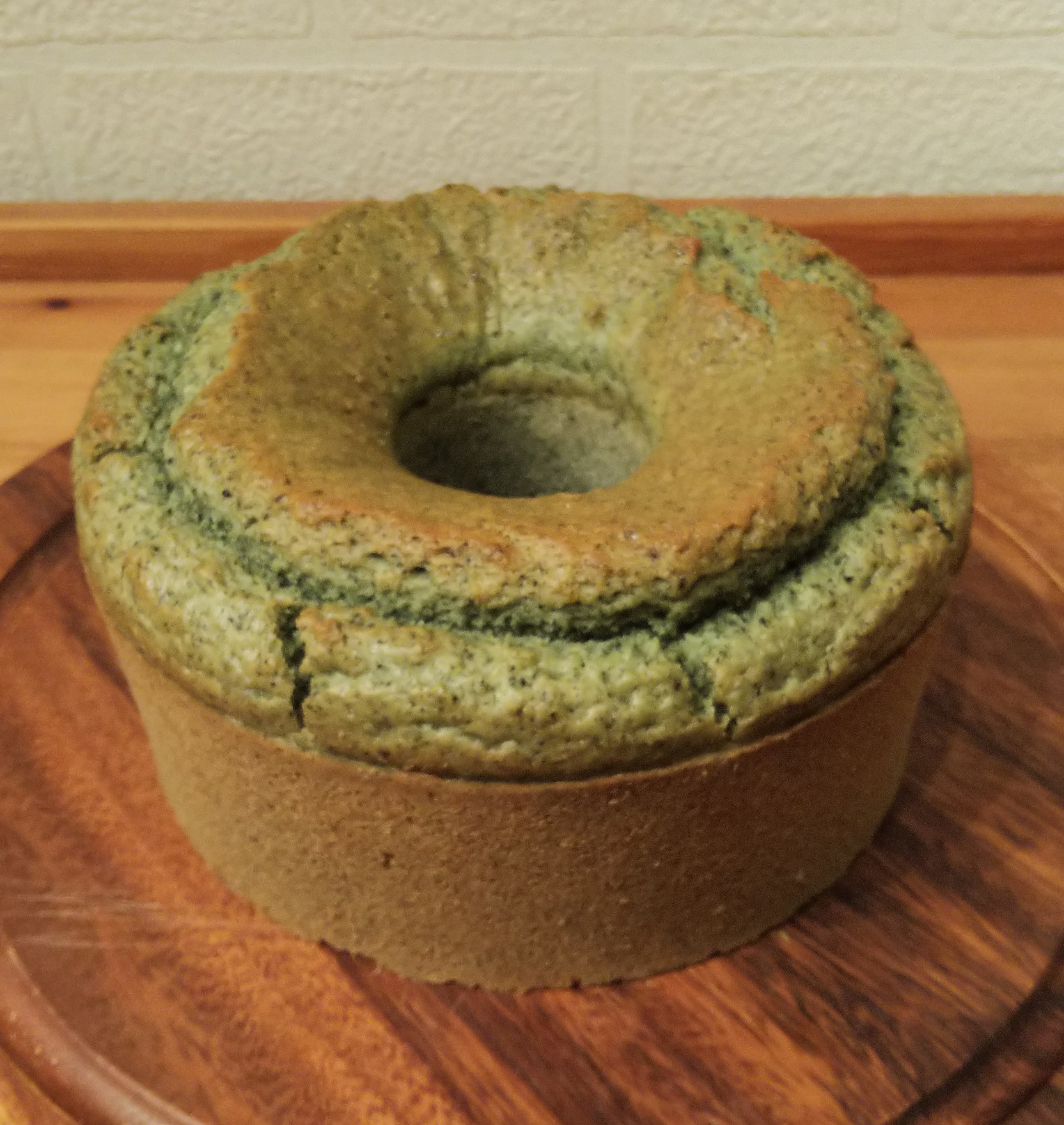 グルテンフリー　もっちもちお米しふぉんsiffone　よもぎの画像