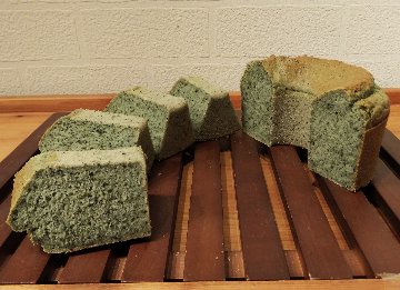 グルテンフリー　もっちもちお米しふぉんsiffone　よもぎの画像