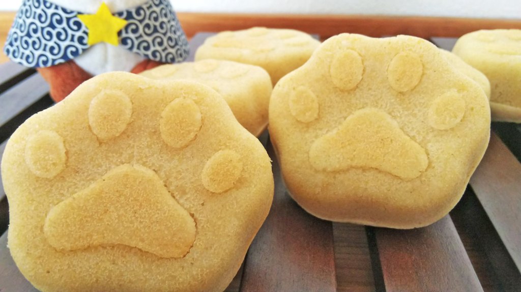 グルテンフリー　愛犬用のマドレーヌの画像