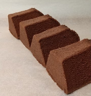 グルテンフリー　もっちもちお米しふぉんsiffone　ココアの画像