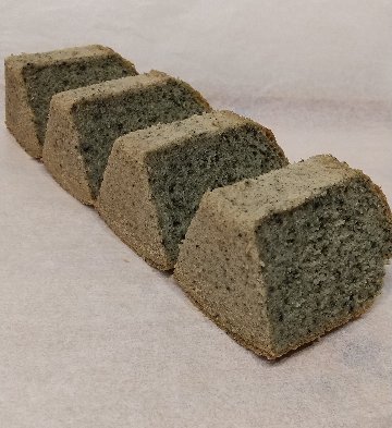 グルテンフリー　もっちもちお米しふぉんsiffone　竹炭の画像