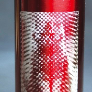 ＳＬボトルペット　ペットの写真彫刻入りステンレスボトル　　保冷保温　名入れギフト　　画像