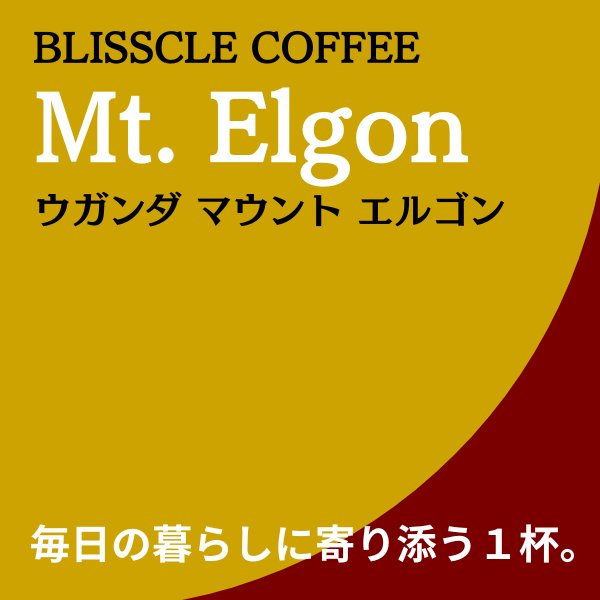 ウガンダ Mt.エルゴン (コーヒー生豆250g焙煎)の画像
