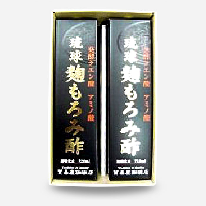 貿易屋 麹もろみ酢 720ml 箱入りギフトセット（2本）の画像