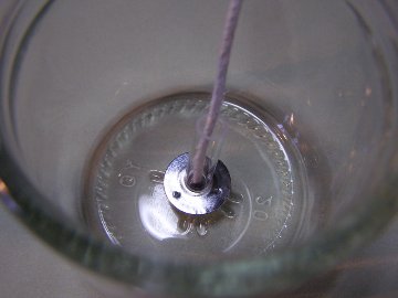 ジェルキャンドル用ガラスストップ管の画像