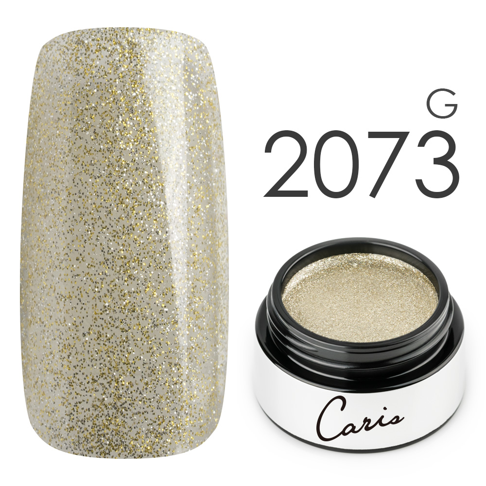 カラージェル#2073グリッター系カラージェル　国産化粧品製造販売届出済、プロ用カラージェルの画像