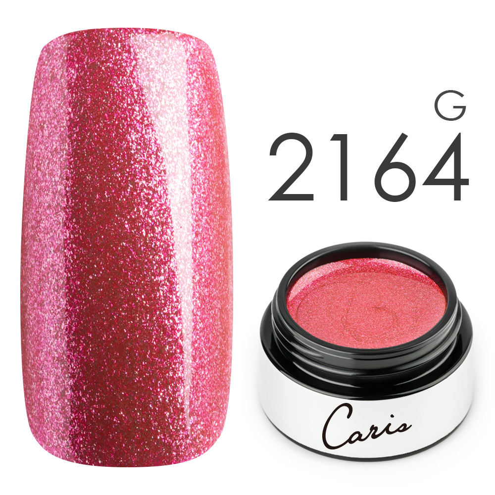 カラージェル#2164グリッター系カラージェル　国産化粧品製造販売届出済、プロ用カラージェルの画像