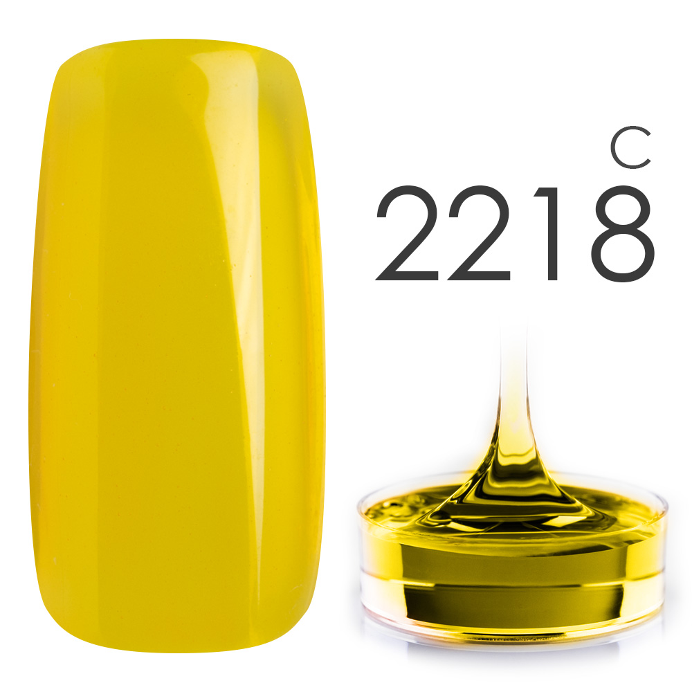 カラージェル#2218クリア系カラージェル　国産化粧品製造販売届出済、プロ用カラージェル画像