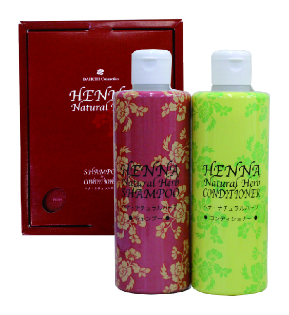 ヘナシャンプー＆コンディショナーの画像