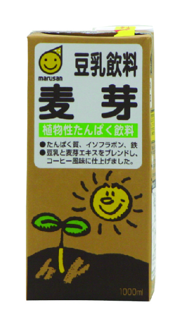 麦芽豆乳　1Lの画像