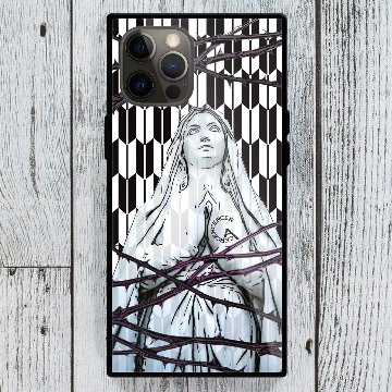 【iPhone Glass case】Japanese Pattern Mariaの画像