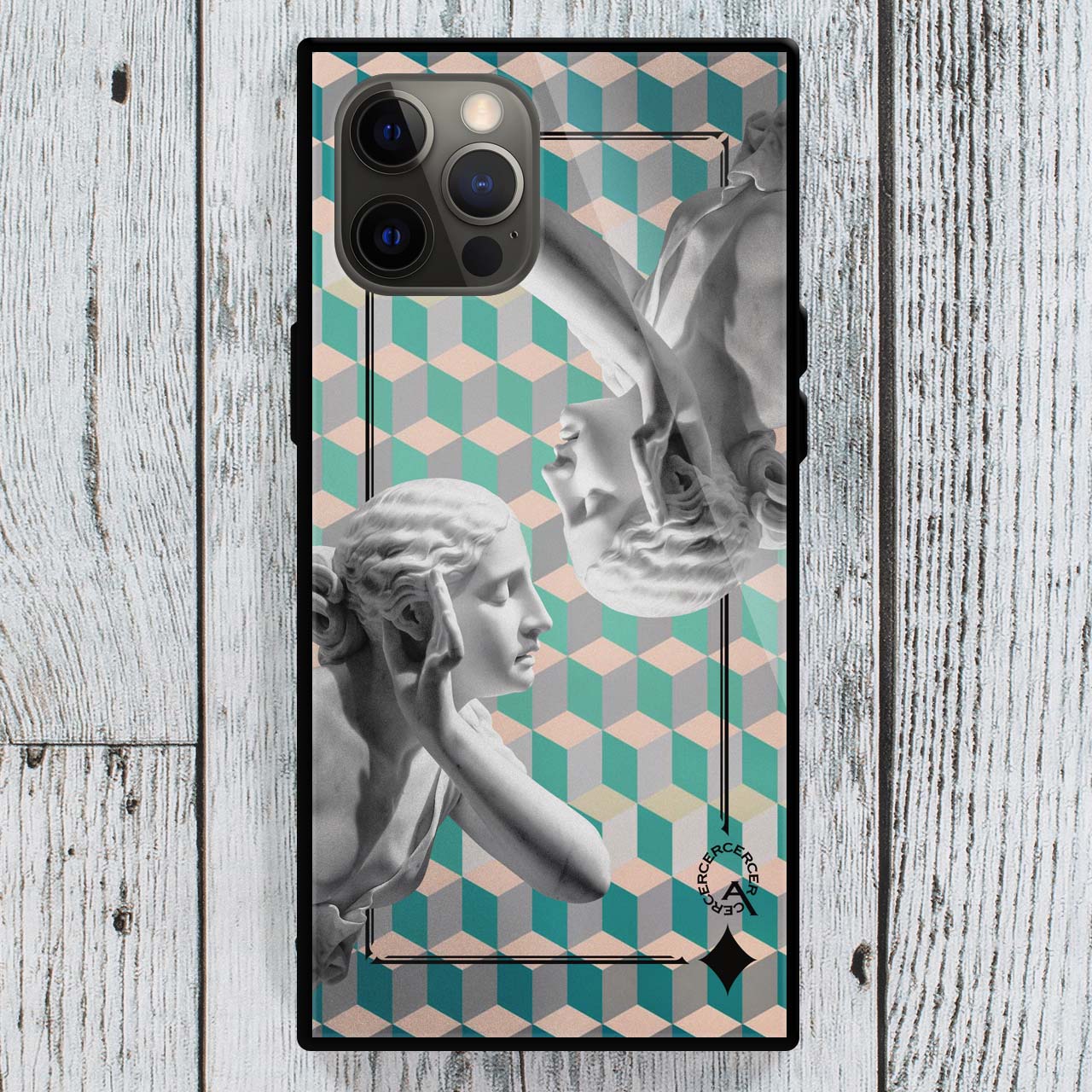 【iPhone Glass case】Geo No Listenの画像