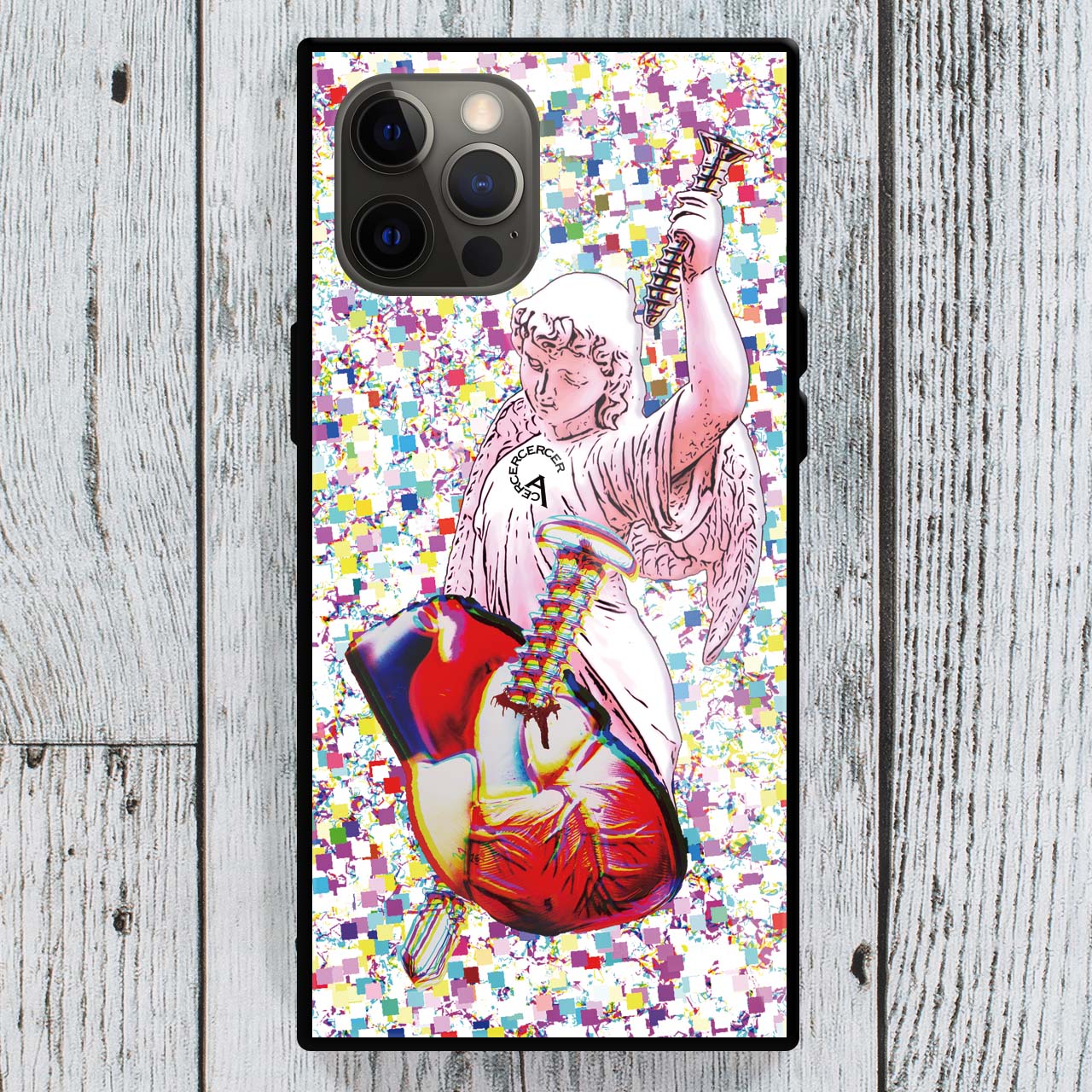 【iPhone Glass case】Heart Angelの画像