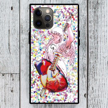 【iPhone Glass case】Heart Angelの画像