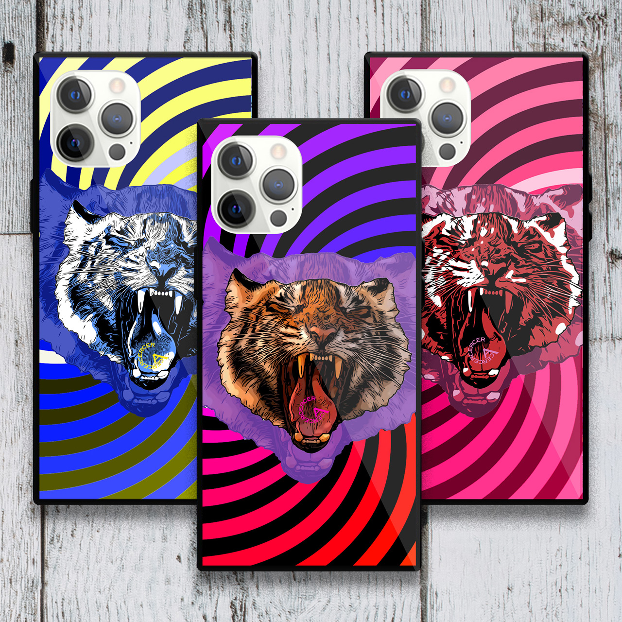 【iPhone Glass case】GOI Tigerの画像