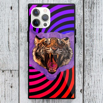 【iPhone Glass case】GOI Tigerの画像