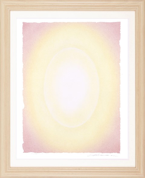 Chie Art 光の絵 版画「イシス」 サイン・エディションナンバー入り