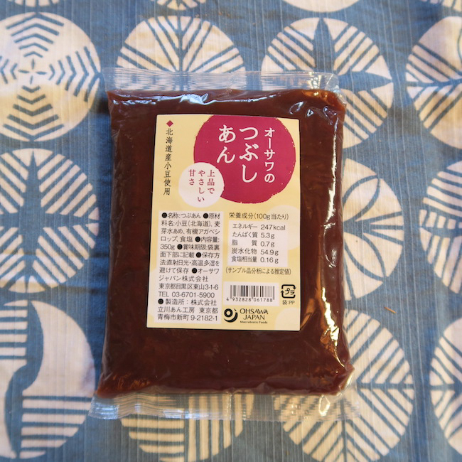 北海道小豆つぶしあんこ：白砂糖不使用画像