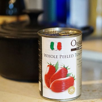 有機トマト缶画像