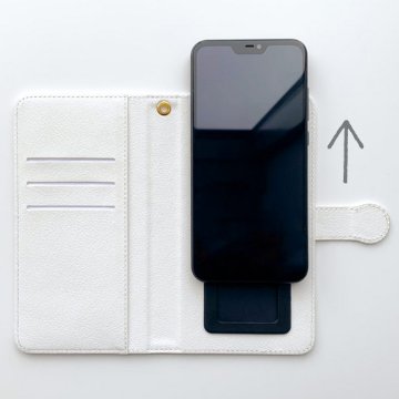 Android用ねこのおしりのスマホケース（れんが）の画像