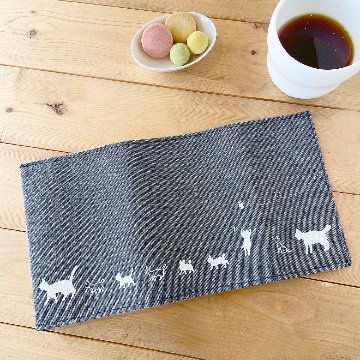 ねこ家族セット（シャンブレー）の画像