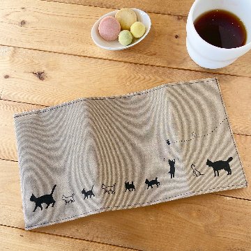 ねこ家族のギフトセット（ライトブラウン）の画像