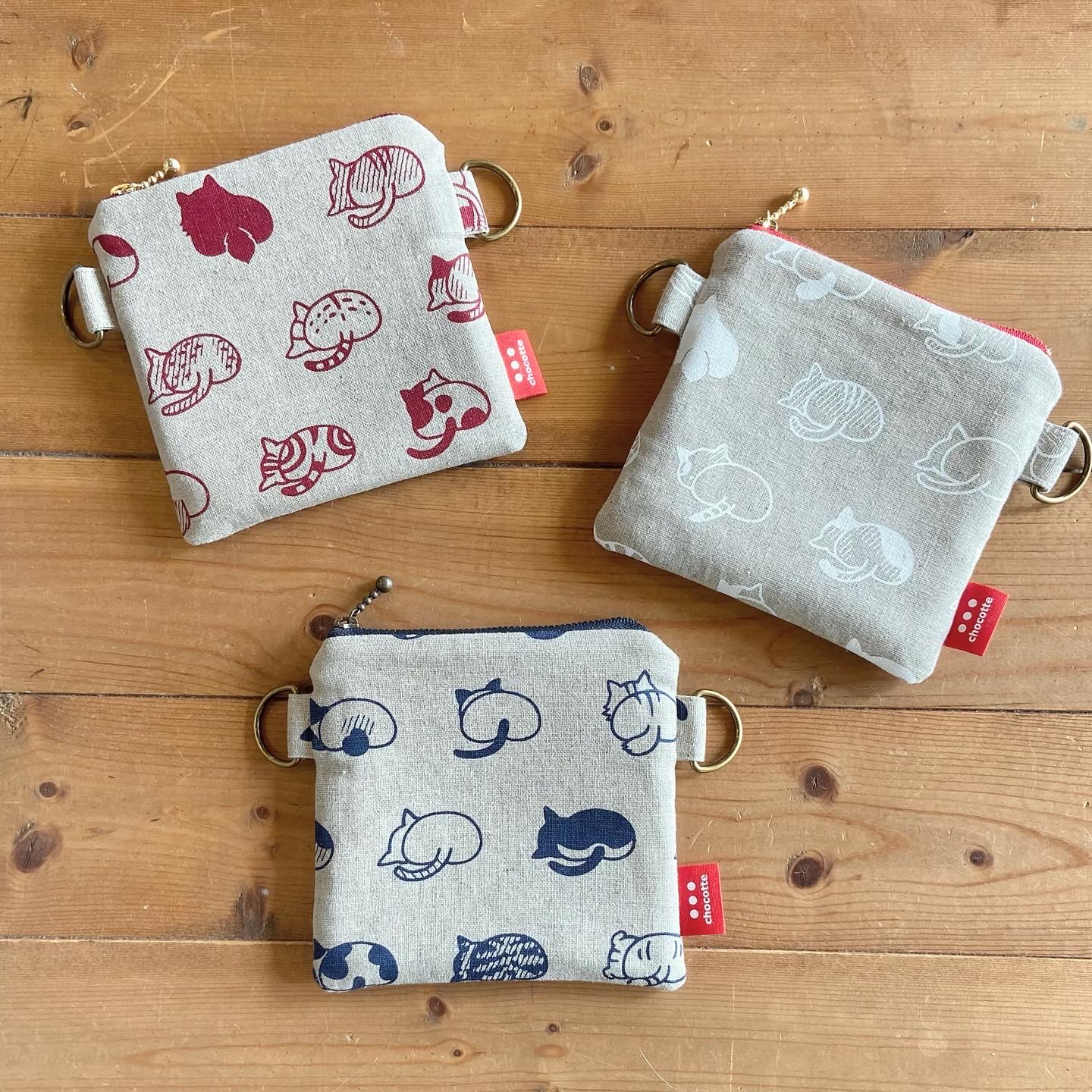 ねこのおしり＊選べるギフトセット（手ぬぐい＆ケース）の画像