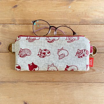 ねこのおしり＊選べるギフトセット（手ぬぐい＆ケース）の画像