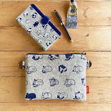 ねこのおしり＊選べるギフトセット（手ぬぐい＆ケース）の画像