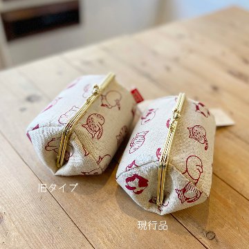 ねこのおしりのがま口ポーチ（旧タイプ)の画像