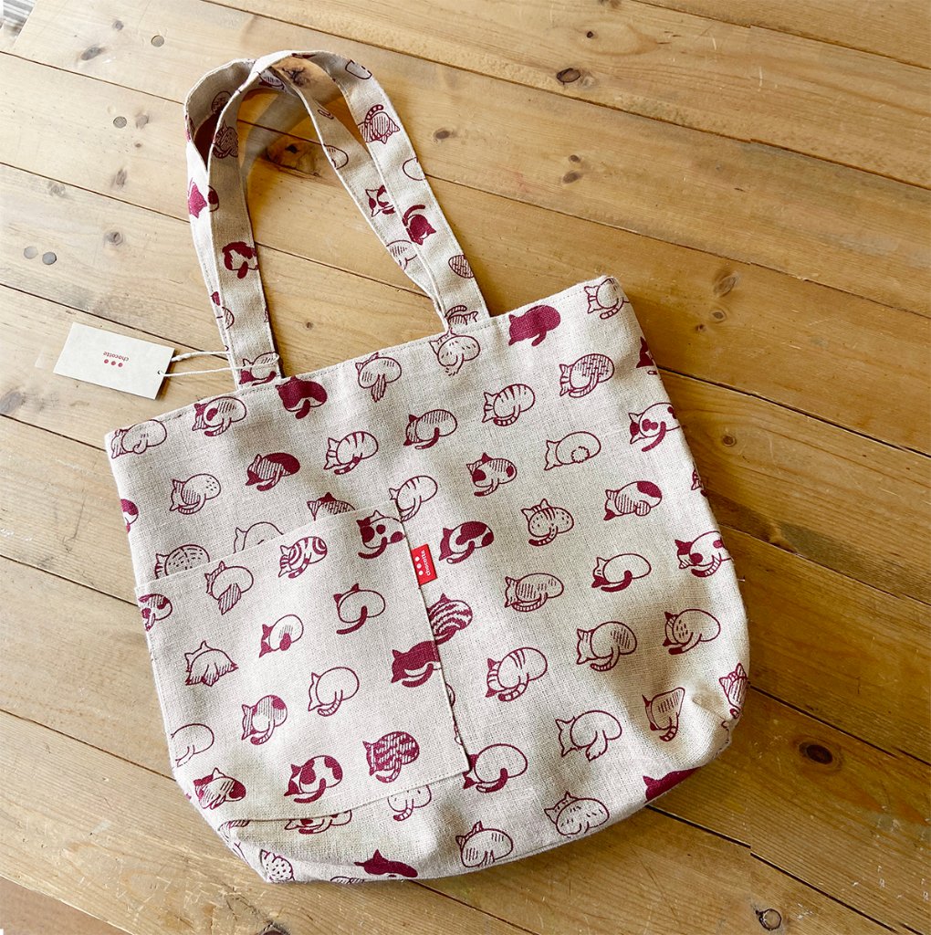 ねこのおしりのリネントート（旧タイプ）の画像