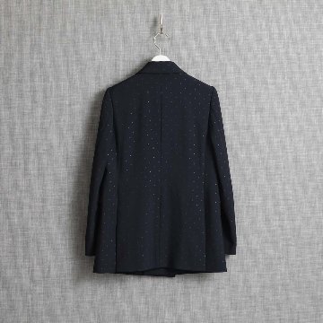 『Stella dot twill』 tailored jacket NAVY画像