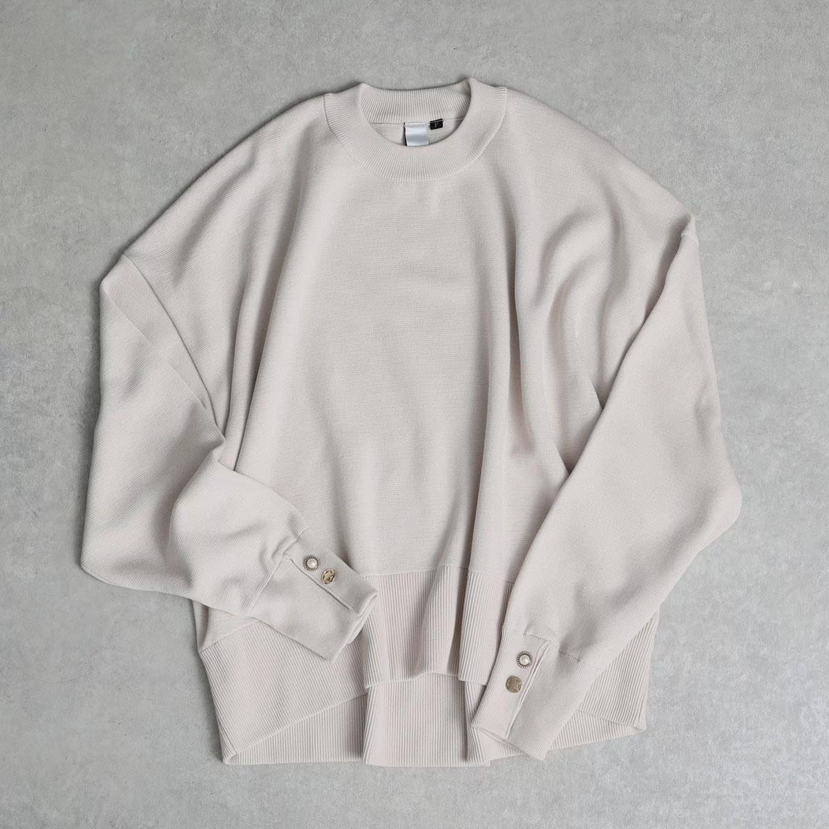 『Ring Knit』 pullover IVORY画像