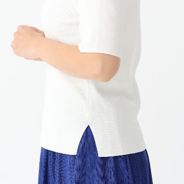 『 Breakfast knit 』 Basic knit OFF WHITE画像