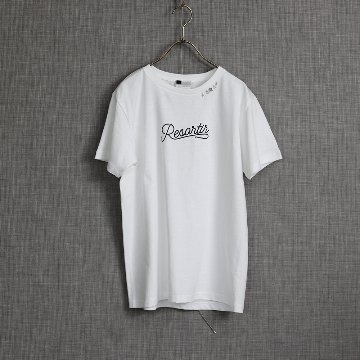 『Resortir』　Logo T-shirts WHITEの画像