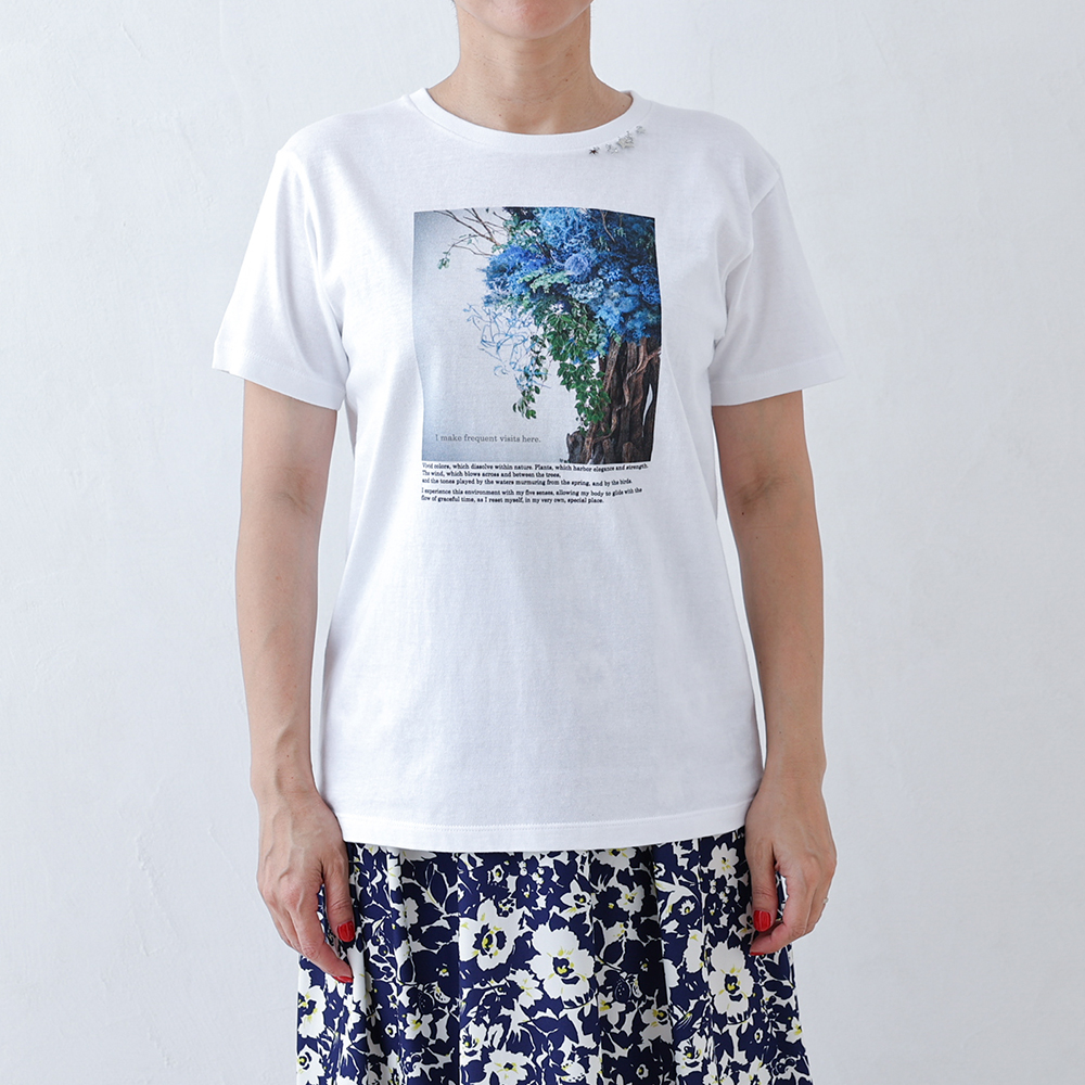 『Tree photo』　T-shirts　BLACKの画像