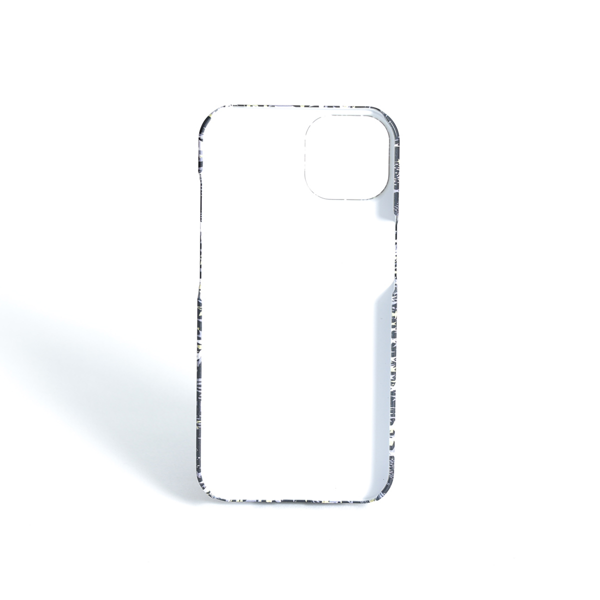 11月下旬お届け予定ご受注商品『fly me to the moon BLACK×MUSTARD』 iphone hard case画像