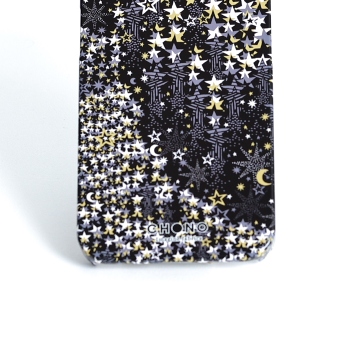 11月下旬お届け予定ご受注商品『fly me to the moon BLACK×MUSTARD』 Android hard case画像