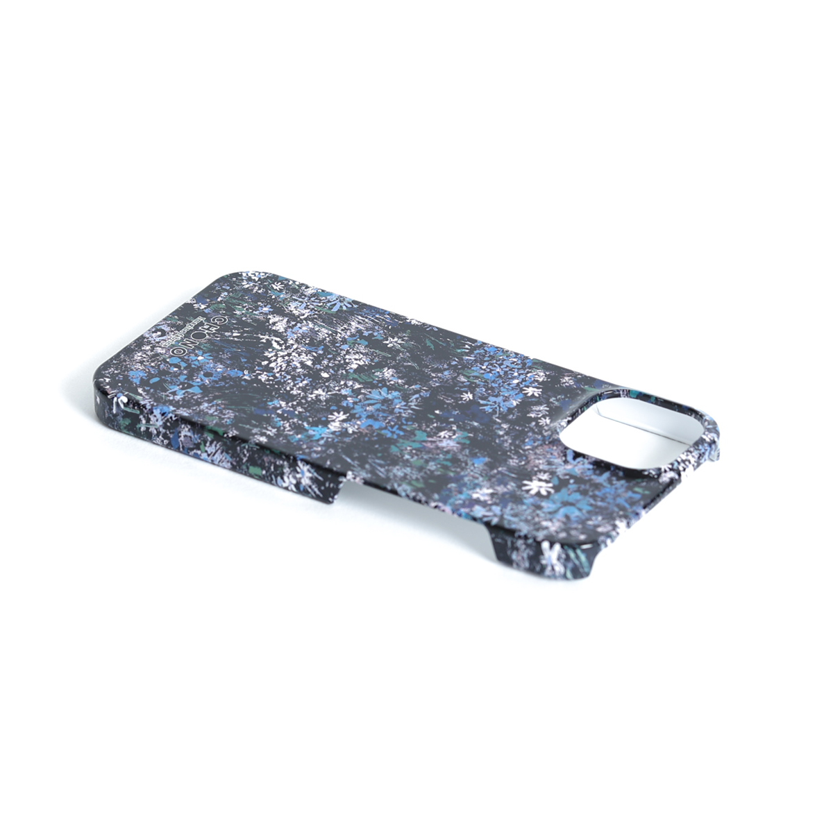 11月下旬お届け予定ご受注商品『Éternel　flower BLUE』 iphone hard case画像