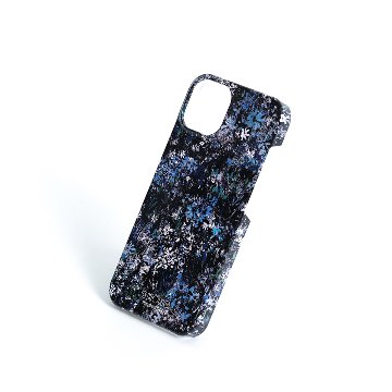 11月下旬お届け予定ご受注商品『Éternel　flower BLUE』 iphone hard case画像
