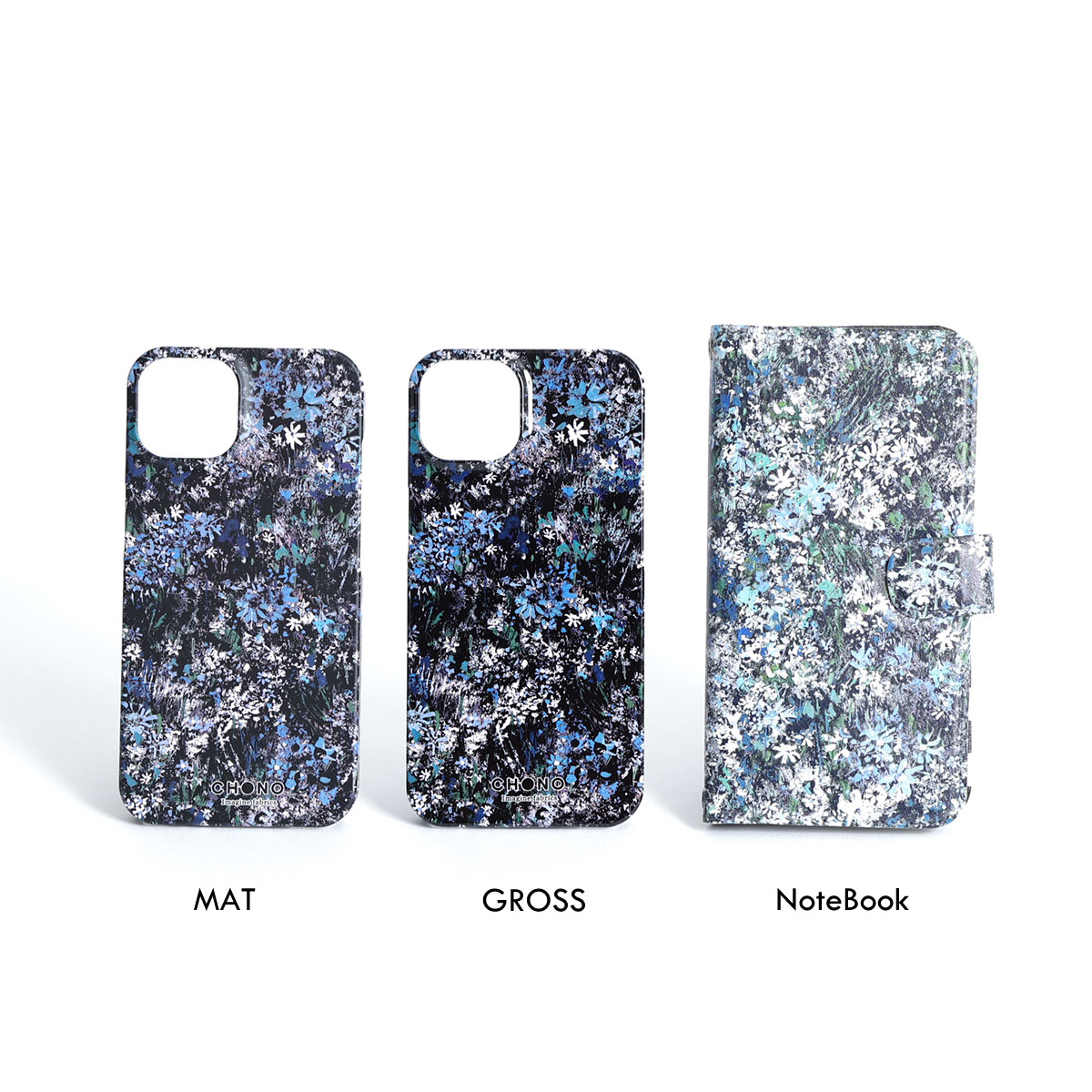 11月下旬お届け予定ご受注商品『Éternel flower BLUE』 Android hard case画像