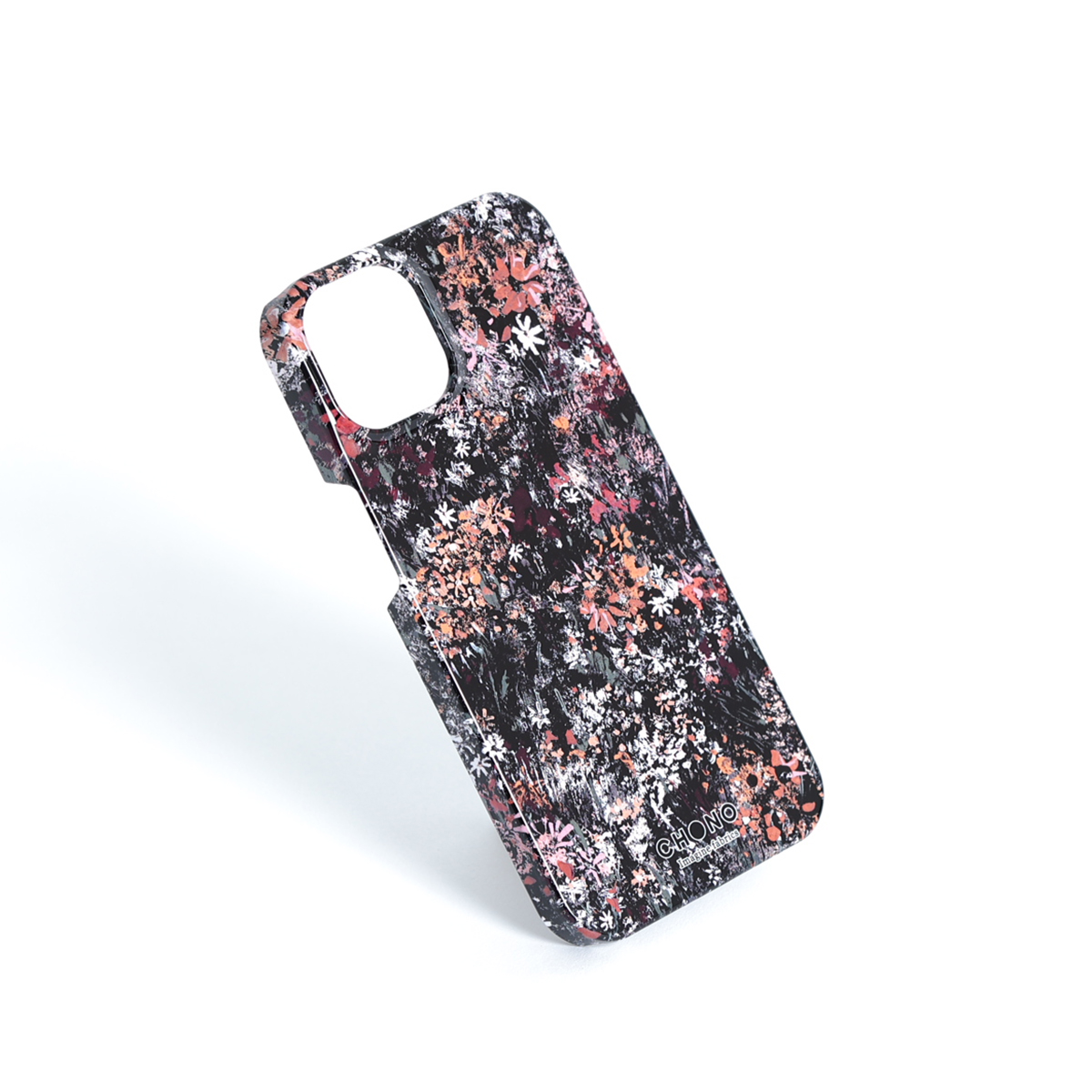 11月下旬お届け予定ご受注商品『Éternel flower BROWN』 Android hard case画像