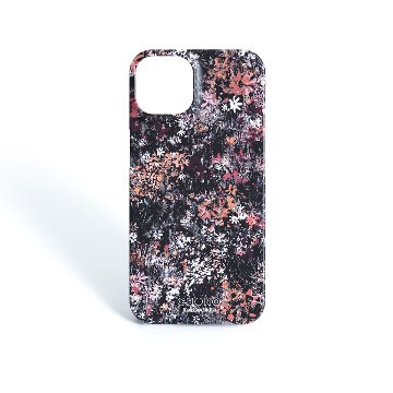 11月下旬お届け予定ご受注商品『Éternel　flower BROWN』 iphone hard case画像