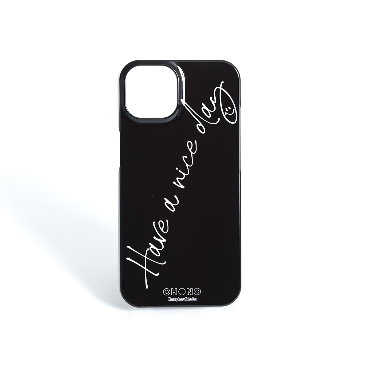 11月下旬お届け予定ご受注商品『Have a nice day BLACK』 iphone hard case画像