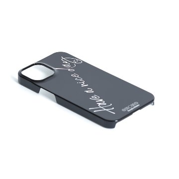 11月下旬お届け予定ご受注商品『Have a nice day BLACK』 iphone hard case画像