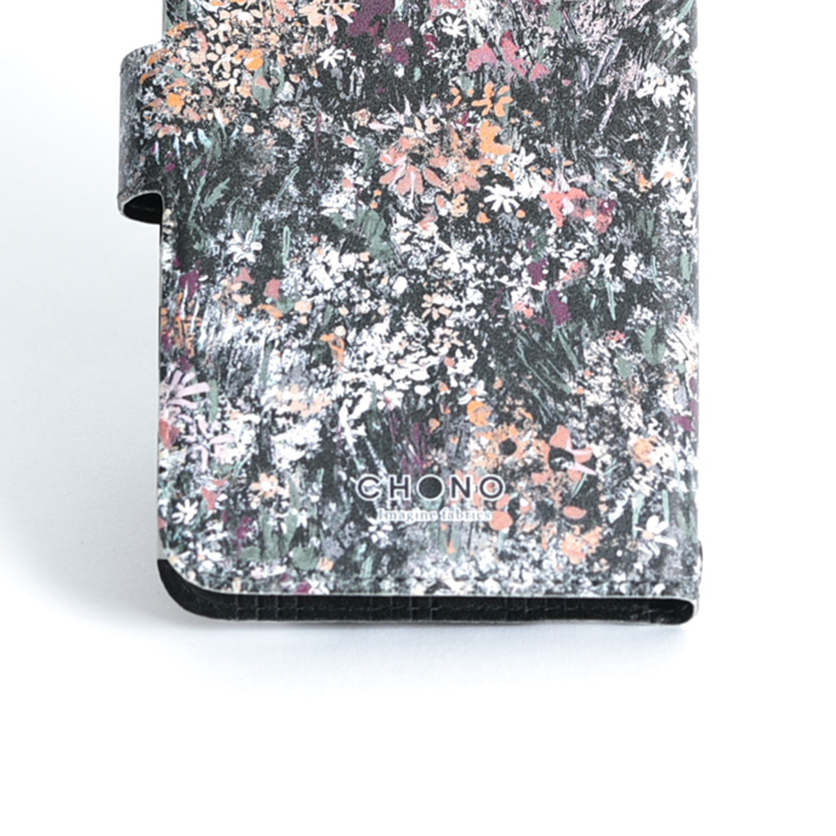 11月下旬お届け予定ご受注商品『Éternel flower BROWN』 iphone notebook type case画像