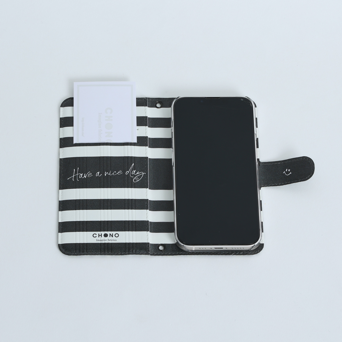 11月下旬お届け予定ご受注商品『Éternel flower BLUE』 iphone notebook type case画像