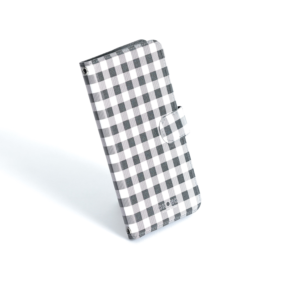 11月下旬お届け予定ご受注商品『HALLO　WHITE×BLACK』 Android notebook type case画像
