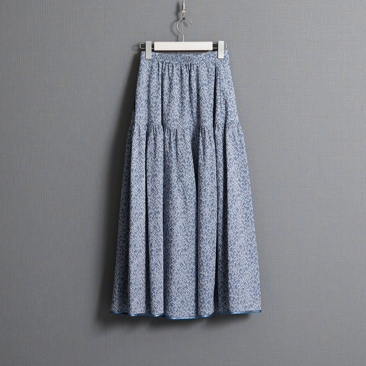 『Ciel étoilé』 gathered skirt BLUEの画像