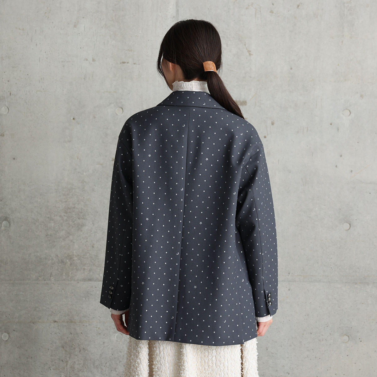 『Stella dot』 Relax jacket GRAYの画像